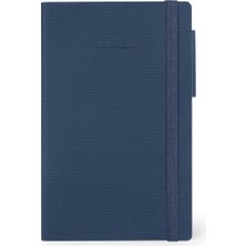 Pearl Shop - Beyaz Sayfalı Not Defteri, Orta, 192 Sayfa, Yumuşak Poliüretan Kapak, Fsc® Sertifikalı Kağıt, Fildişi Renkli Kağıt, 90 G/m², Aylık Planlayıcı, Adres Defteri, Yer Imi, 13 x 21 Cm,