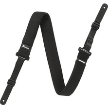 Pearl Shop Powerpad Strap Bk - Black Gitar Askısı