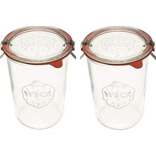 Pearl Shop Klasik Konserve Kavanozları, 750ML, 2'li Paket