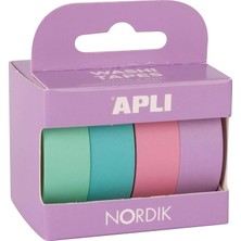 Pearl Shop Bant Apli 4 Renk Bant Pastel