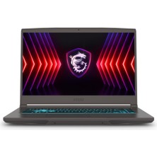 MSI Msı Thın A15  Amd Ryzen 5 7535HS 20-Gbddr5 2 Tbssd  RTX4050 (6gb 35W+10W) Windows 11 Pro 15.6" Fhd 144Hz B7VE-076XTRAT42
