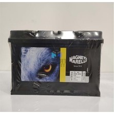 Magneti 75 Amper Aku Standart Güçlü 75AH-800 Cca Marellı 278×175X190 (Inci Akü Üretim) (1 Ad )