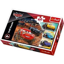 Pearl Shop 17327 Şimşek Mcqueen ve Arkadaşları, Disney Cars 60 Parça, 4 Yaşından Büyük Çocuklar Için Yapboz