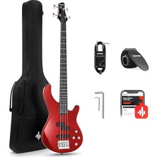 Pearl Shop DPJ-100 Pj-Style Bas Gitar (Kırmızı)