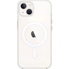 Motto Ticaret Newface Apple Iphone 14 Kılıf Pc Real Magsafe Kapak - Şeffaf