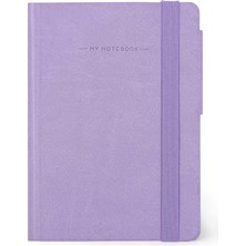 Pearl Shop Not Defteri, Boş, Küçük, 192 Sayfa, Yumuşak Pu Kapak, Fsc® Sertifikalı Kağıt, 90 G/m², Aylık Planlayıcı, Adres Defteri, Yer Imi, 9,5 x 13,5 Cm, Renk Lavanta