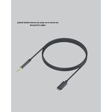Meks iPhone Lightning 3.5mm Aux Çevirici Kablo JH-023 Stereo Ses Aktarıcı - HEP-7480-2091