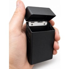 Dedo Touch Uyumlu Orta Boy Metal Sigara Kutusu Siyah – Dayanıklı Taşınabilir Sigara Kabı