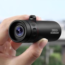 Pearl Shop 2000X24 Zoom Monoküler Mini Taşınabilir Hd Dürbün Su Geçirmez Tripod Telefon Tutacağı