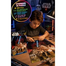 Toyfest Starwars 3D 300 Parça Puzzle Lenticular Efekt Lisanslı Koleksiyon Yapboz 31X46 cm