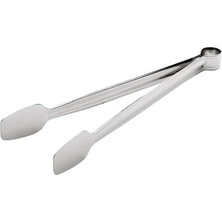 Pearl Shop Mangal Maşası, Paslanmaz Çelik, Klasik Köfte ve Izgara Için,barbekü Maşa Paslanmaz Çelik Servis Maşası Cafe Restoran Restaraunt (30 Cm)