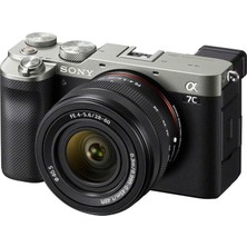 Pearl Shop I Sony Alpha 7c + 28-60MM F4-5.6 Lens Kit| Full-Frame Aynasız Fotoğraf Makinesi (Ekstra Küçük Boyut, 24.2mp Çözünürlük, 4K Video Kayıt)