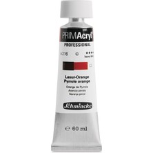 Schmincke : Primacryl Akrilik Boya : 60 ml : Pyrrole Orange