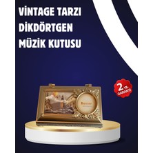 Meks Piyano Tasarım Müzik Kutusu Balerin Figürü ve Takı Bölmeli - HEP-8706-9616