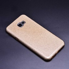 ZM Store Galaxy J4 Plus Uyumlu Kılıf Renkli Simli Parlak Shining Kapak