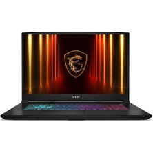 MSI Msı Katana 17 Hx  Intel Core I7 14650HX 64-Gbddr5 1 Tbssd  RTX5060 (8GB100W+15W) Windows 11 Pro 17.3" Qhd 240Hz B14WFK-257XTRAT114
