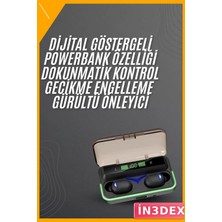 İn3dex Oyun Bluetooth Kulaklık 5.1 Düşük Gecikme 3D Ses