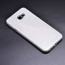 ZM Store Galaxy J4 Plus Uyumlu Kılıf Renkli Simli Parlak Shining Kapak