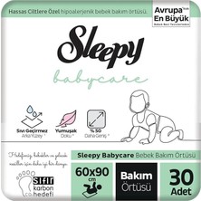 Pearl Shop Babycare Bebek Bakım Örtüsü 60X90 cm 3X10 30 Adet