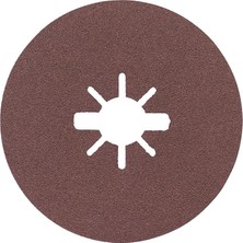 Pearl Shop Accessories Professional Fiber Zımpara Diski Expert (Metal Için, X-Lock, R444, Ø115 Mm, Granülasyon 120, Delik Çapı: 22,23 Mm, 1 Disk
