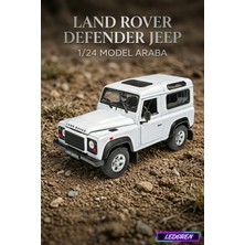 L'edoren Land Rover Defender Araba 1/24 Diecast Koleksiyon Maket Model Araba