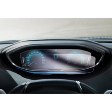 Pearl Shop ile Uyumlu 3008-5008 2016-2024 Model Direksiyon Arkası Gösterge Panel 9h Nano Ekran Koruyucu