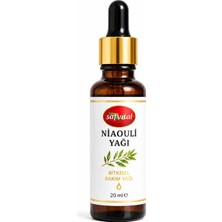 Safvital Niaouli Yağı 20 ml Bitkisel Bakım Yağı Cilt Dengeleyici Günlük Kullanım Hafif Yapı Ferahlatıcı Etki