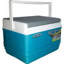 Pearl Shop Thermoware Soğutucu Çanta 4,5 Litre Mini Kamp Spor Mavi 21 x 20 x 16 cm