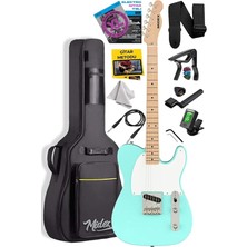 Pearl Shop TLX-50GR Tele Kasa Maple Klavye 2 Single-Coil Manyetik Elektro Gitar