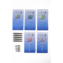 Pearl Shop Istavrit, Kurşunlu Fırdöndülü Çapari Set 5'li Paket