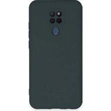 Raftan Topla General Mobile Gm 20 Kılıf Nano Içi Kadife Silikon - Koyu Yeşil