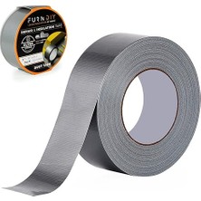 Pearl Shop Tamir Bandı (Duct Repair Tape) 50 mt x 50 mm Gri | Çok Amaçlı Dayanıklı Yapışkanlı Güçlü Tamir Bandı | Boru ve Hortum Tamiri | Isıya Dayanıklı Bant | Su Geçirmez