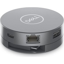 Pearl Shop DA305 Mobil Adaptör Yerleştirme Istasyonu 2xusb 3.1/hdmı/vga/displayport/usb-C/ethernet Pasif Gri