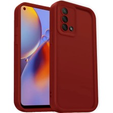 Verto Newface Oppo A74 4g Kılıf Viera Silikon - Kırmızı