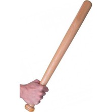 Pearl Shop Doğal Ahşap Beyzbol Sopası Baf Oyun Sopa 55 cm 1410
