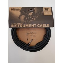 Pearl Shop PWCGTRA20 Gitar Kablo 20 Inch Cable Right Angle Gitar Kablo 20 Ft (6.10M) Cable Rıght A
