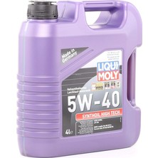 Pearl Shop Moly Synthoil High Tech 5W-40 4 L Otomotiv Bakım Ürünü