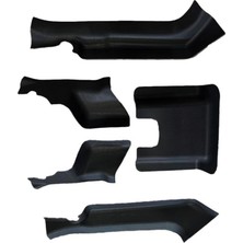 Pearl Shop Autoaccessories Dacia Duster ile Uyumlu Oem Halı Koruma Kapağı Kapı Eşiği Plastiği 2018 ve Üstü