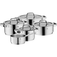 Pearl Shop Compact Cousine Indüksiyon Tabanlı 5 Parça Çelik Tencere Seti