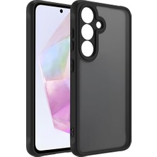 Pearl Shop Samsung Galaxy A16 Için Basic Serisi Yükseltilmiş Lens Çerçeveli Ultra Güçlü Darbeye Dayanıklı Yumuşak Silikon Mat Kılıf (Galaxy A16)
