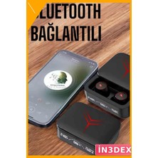 İn3dex Kablosuz Kulak Içi Bluetooth Kulaklık Powerbank Özellikli Tws