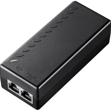 Pearl Shop POE200 30W Gigabit Poe Enjektör Adaptörü, 10/100/1000MBPS Rj-45, Ieee 802.3AF/AT Uyumlu, 100 M'ye Kadar