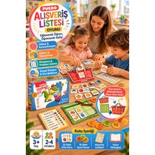 Toyfest Puedo Alışveriş Listesi Oyunu Eğitici Kutu Oyunu 3+ Yaş Dikkat Hafıza Geliştirici Çocuk Oyunu Zeka