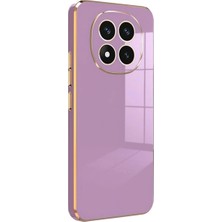 Raftan Topla Redmi Note 14 Pro 4g Kılıf Volet Silikon - Mor