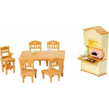 NW NessiWorld 5340 Sylvanian Families Yemek Odası Seti +3 Yaş Figürler Ayrı Satılır.