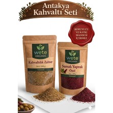2'li Antakya Kahvaltı Seti 100 gr Kahvaltılık Zahter 100 gr Köy Sumağı