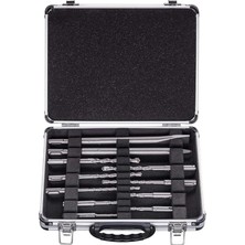 Pearl Shop Professional Accessories 11 Parça Sds-Plus Karışık Darbeli Matkap ve Keski Seti (Beton ve Duvar Işleri Için, Darbeli Matkap Aksesuarı)