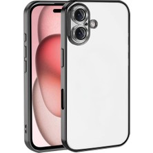 Raftan Topla Iphone 17 Lensli Silikon - Siyah