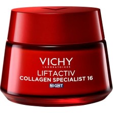 Pearl Shop Liftactiv Collagen Specialist Night Yaşlanma Karşıtı Gece Bakım Kremi (50 Ml)