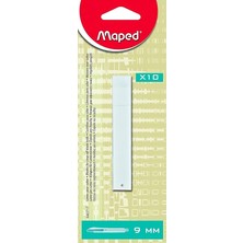 Pearl Shop Ofis ve Kırtasiye 640717 Yedek Bıçak Gümüş, 9 mm